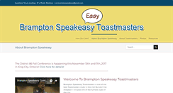 Desktop Screenshot of bramptonspeakeasy.org